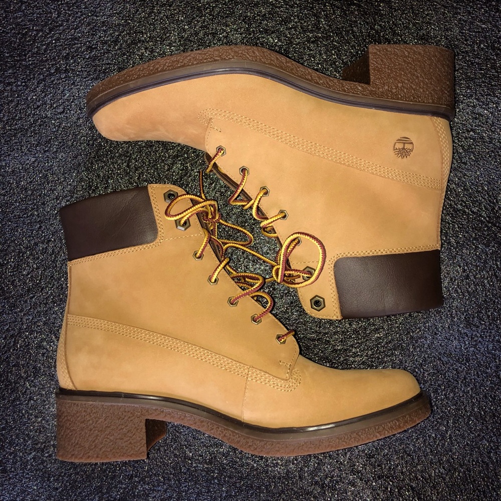 Timberland Brinda Lace Boots with Heel